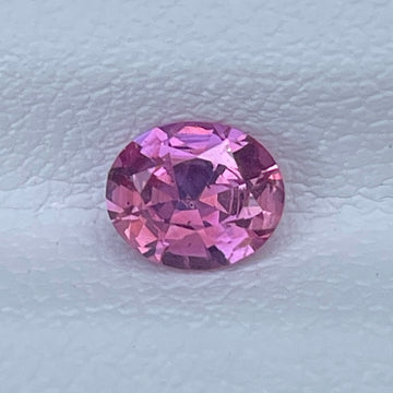 CERTIFIED Natural Padparadscha Sapphire 0.72 Cts Oval Loose Gemstone