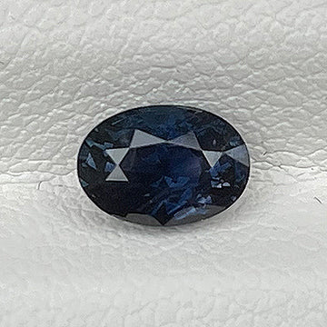 Natural Unheated Blue Sapphire 1.03 Cts Oval Cut Gemstone