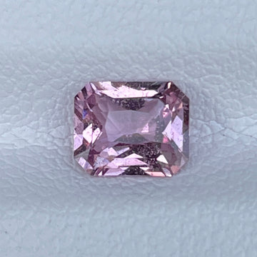 Certified Natural Padparadscha Sapphire 1.14 Cts Radiant Cut Loose Gemstone