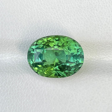 10.23 Cts Natural Green Tourmaline Oval Cut Gemstone for Fine Jewelry Design