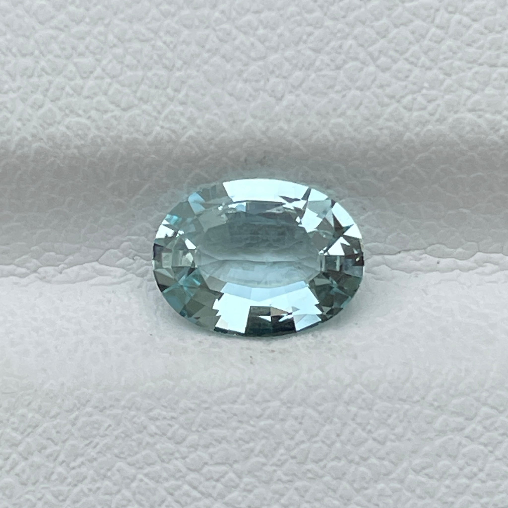 1.16 Cts Natural Aquamarine Loose Gemstone Oval Cut Blue Gem for Jewelry