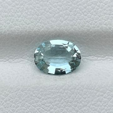 1.16 Cts Natural Aquamarine Loose Gemstone Oval Cut Blue Gem for Jewelry