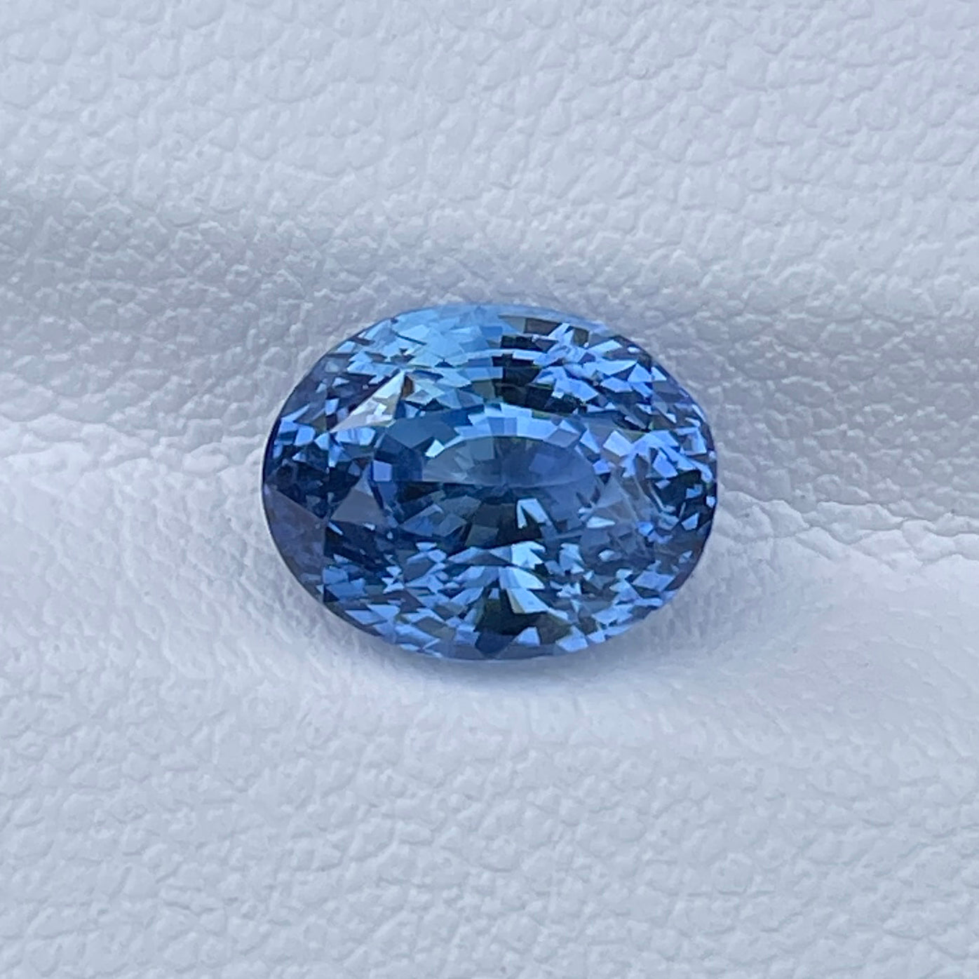Natural Unheated Blue Sapphire 3.50 Cts Oval Cut  Loose Gemstone Engagement Gift
