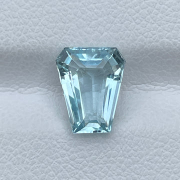 1.91ct Aquamarine Loose Gemstone – Elegant Fancy Cut for Custom Jewelry