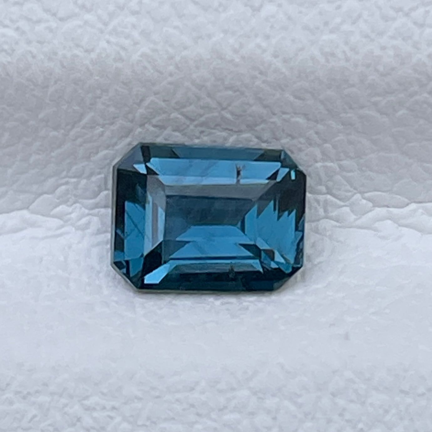 Certified Natural Cobalt Blue Spinel 0.77 Cts Emerald Cut Loose Gemstone
