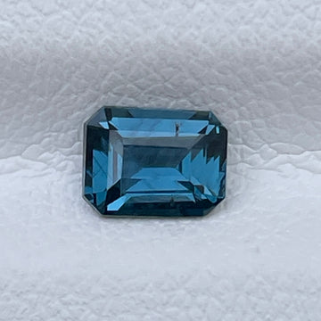 Certified Natural Cobalt Blue Spinel 0.77 Cts Emerald Cut Loose Gemstone