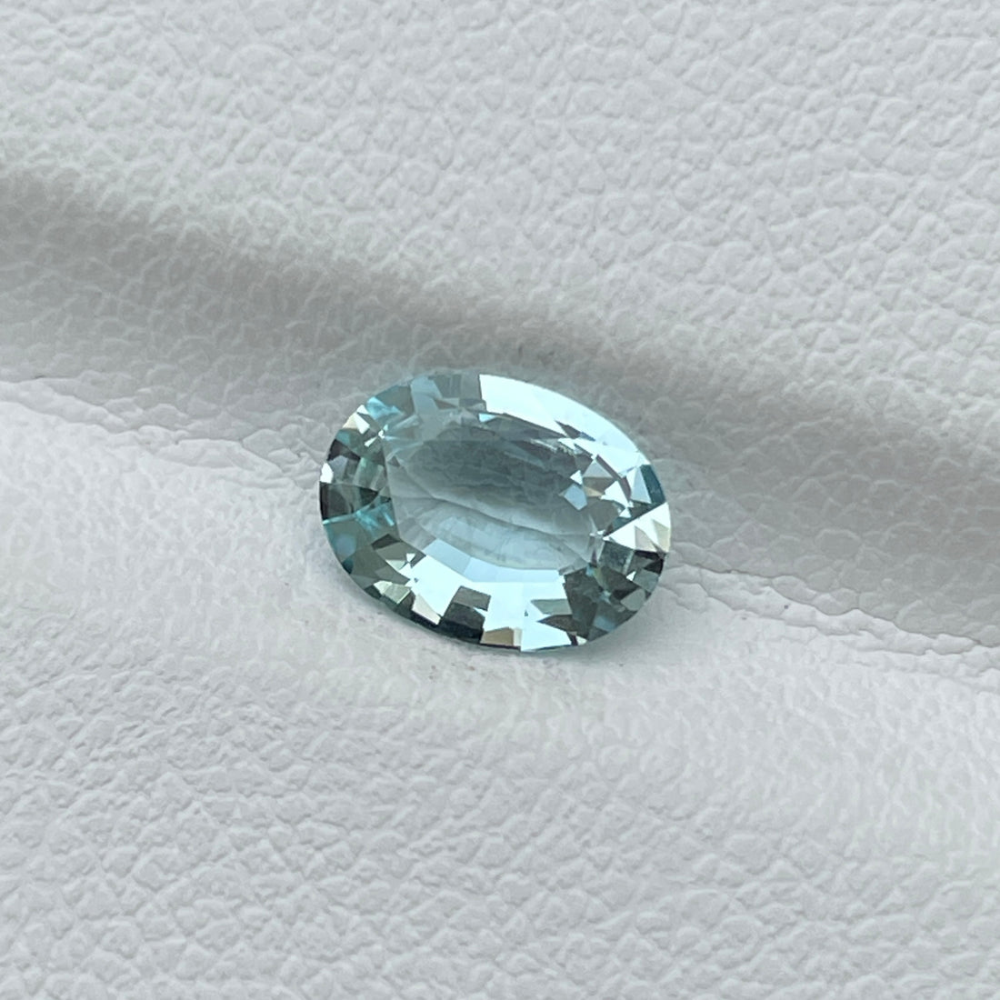 1.16 Cts Natural Aquamarine Loose Gemstone Oval Cut Blue Gem for Jewelry