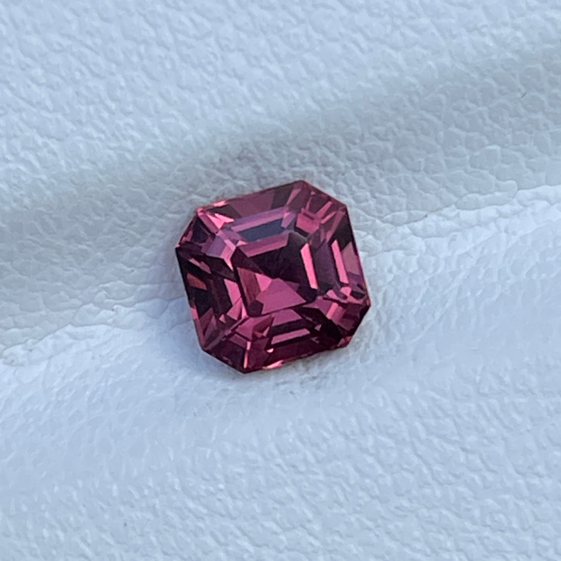 1.15CT Natural Pink Spinel Asscher Cut Loose Gemstone - Perfect for Jewelry