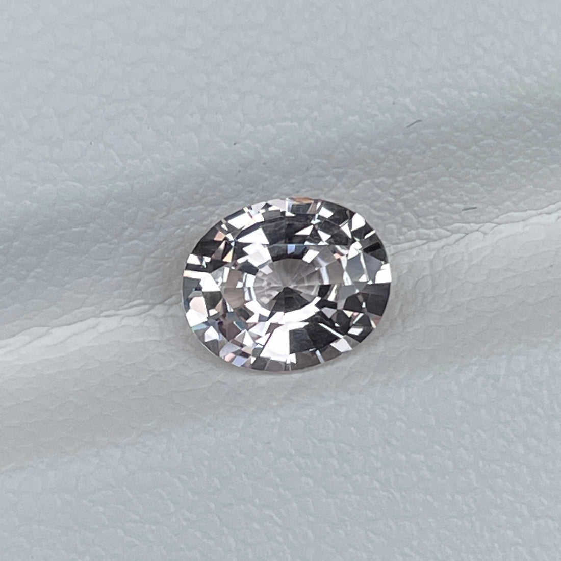 Natural Unheated Peach Sapphire 1.15 Cts Oval Loose Gemstone Set Engagement Ring