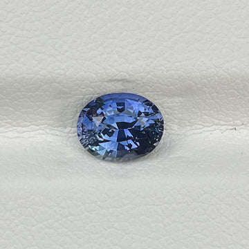 Natural Blue Sapphire 1.54 Cts Oval Shape Gemstone