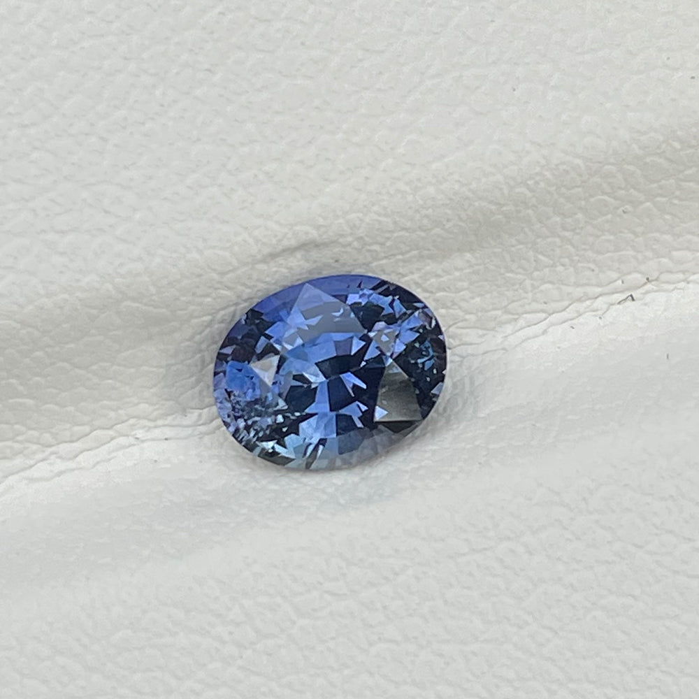 Natural Blue Sapphire 1.54 Cts Oval Shape Gemstone