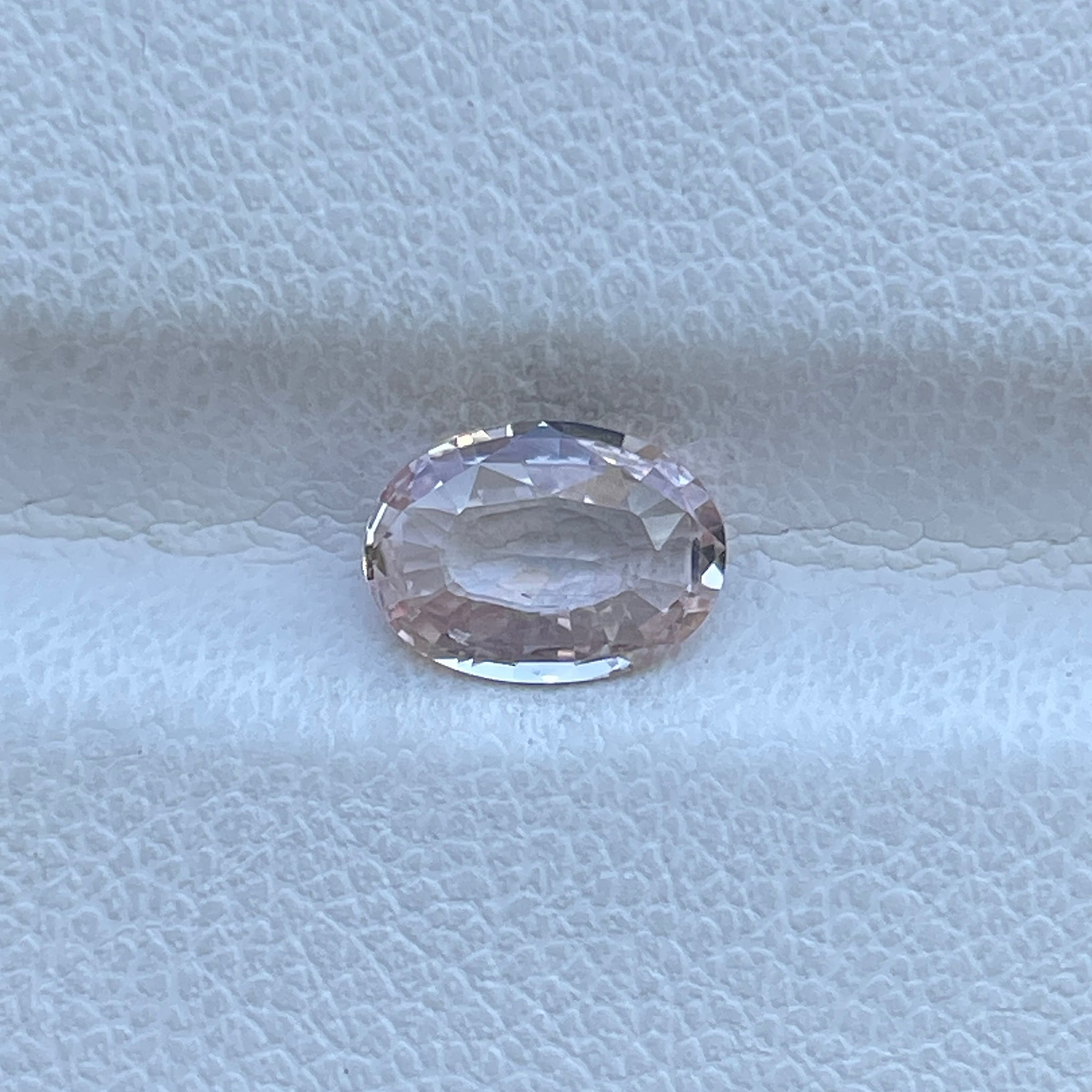 1.14 Ct Natural Unheated Pink Sapphire Oval Loose Gemstone for Fine Jewelry