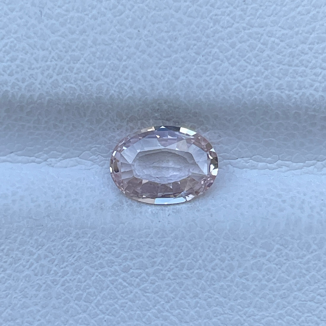 1.14 Ct Natural Unheated Pink Sapphire Oval Loose Gemstone for Fine Jewelry