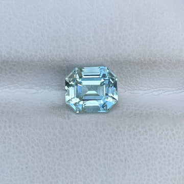 1.87 Ct Natural Blue Aquamarine Emerald Loose Gemstone for Jewelry Making