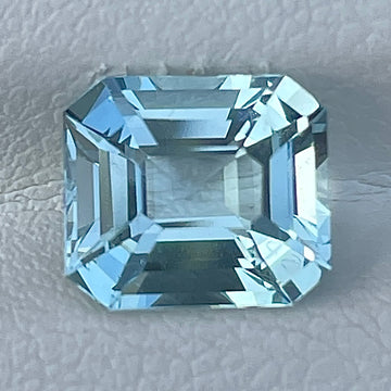 Natural Blue Aquamarine 2.28 Cts Emerald Cut Loose Gemstone