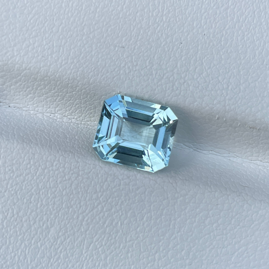Natural Blue Aquamarine 2.28 Cts Emerald Cut Loose Gemstone