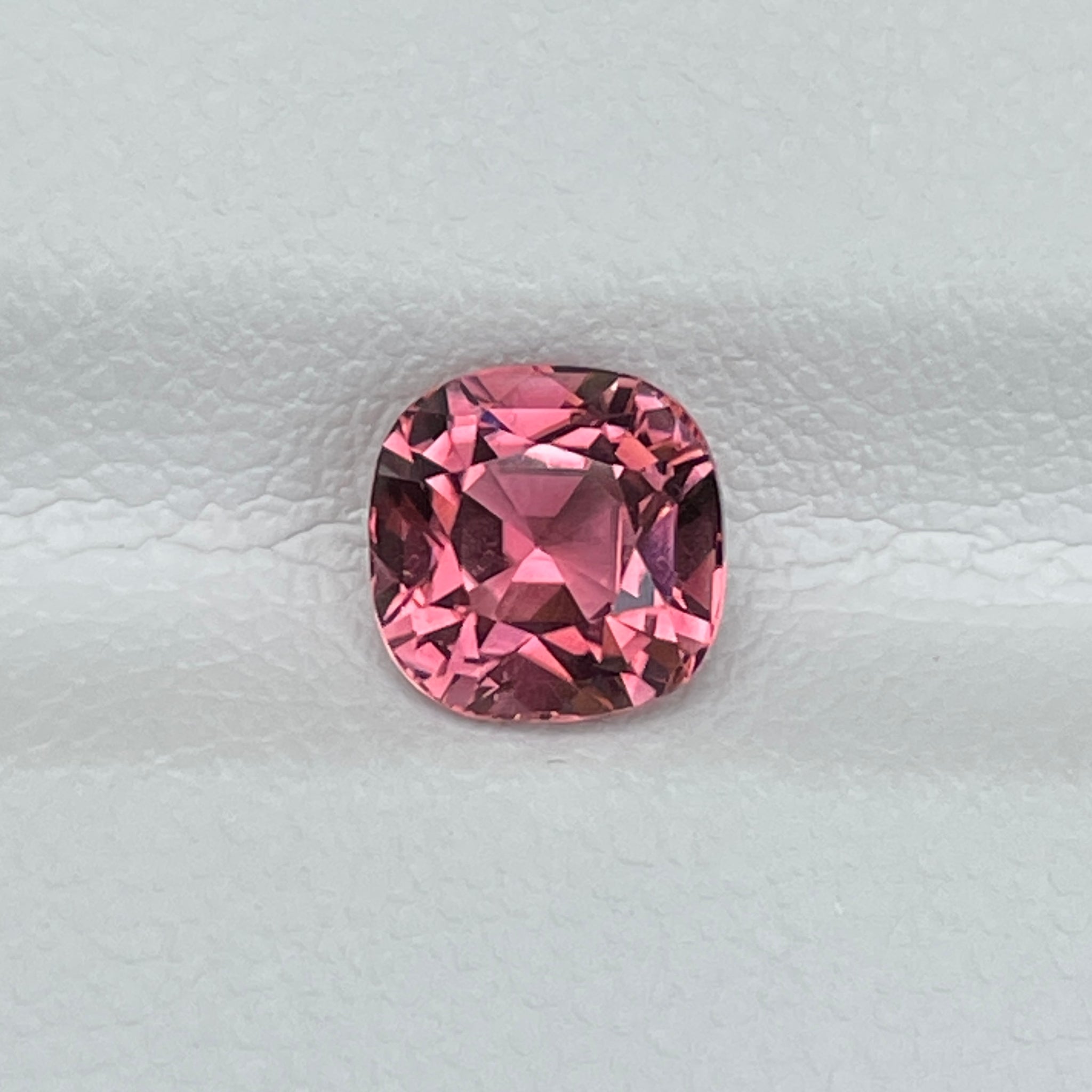 Natural Pink Tourmaline 1.53 Cts Gemstone Cushion Cut Setting Jewelry Ring