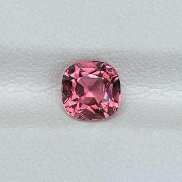 Natural Pink Tourmaline 1.53 Cts Gemstone Cushion Cut Setting Jewelry Ring