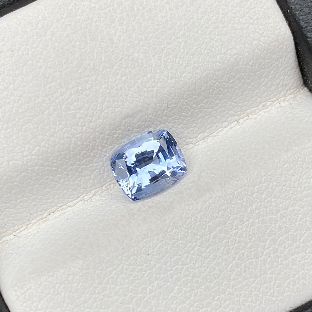 Natural Blue Sapphire 1.63 Cts Cushion Cut Sri Lanka Loose Gemstone