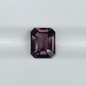 Natural 2.10ct Purple Spinel Emerald Cut Gemstone for High-End Jewelry Creations