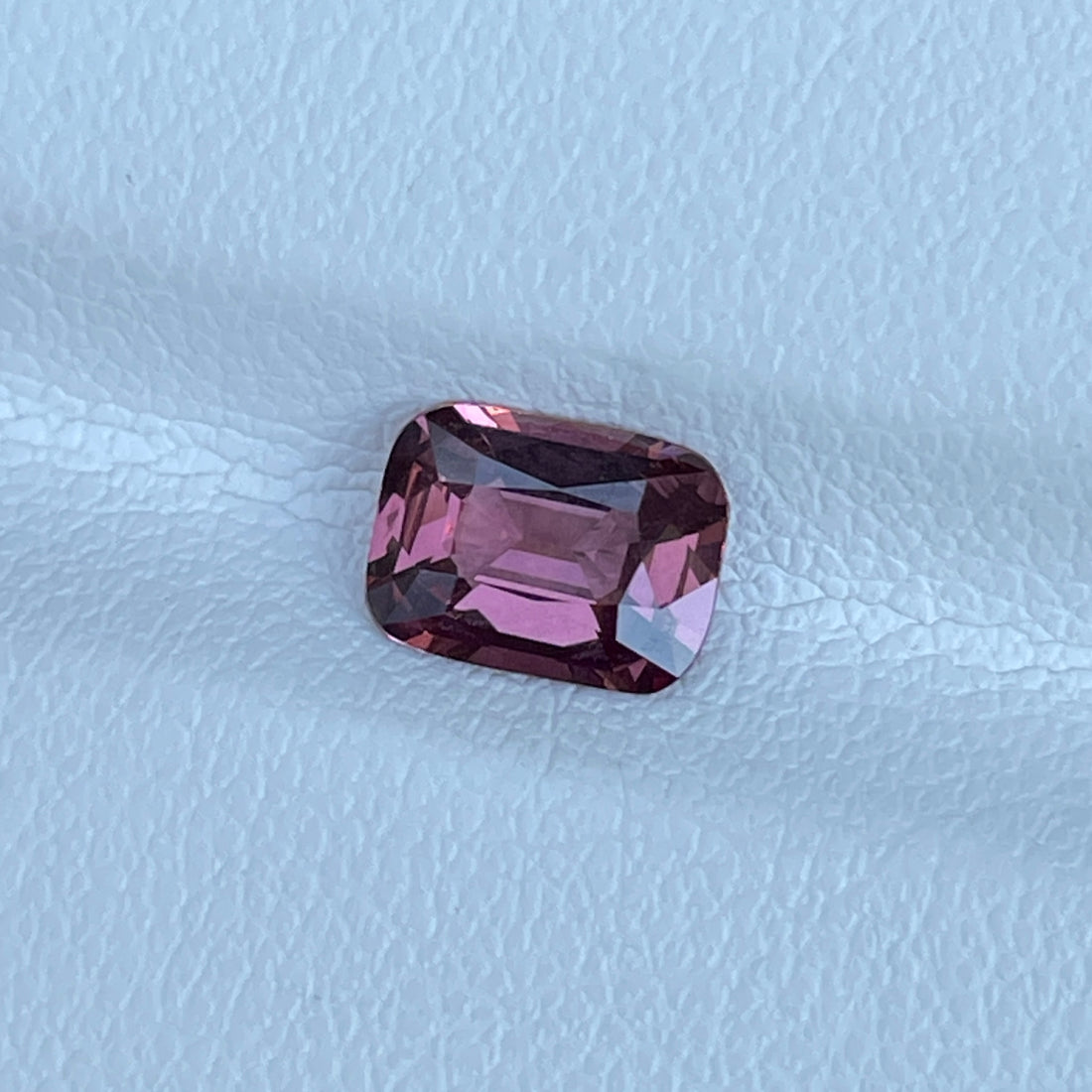 Natural Cushion Cut Pink Spinel 1.22ct Sparkling Loose Gem for Custom Rings