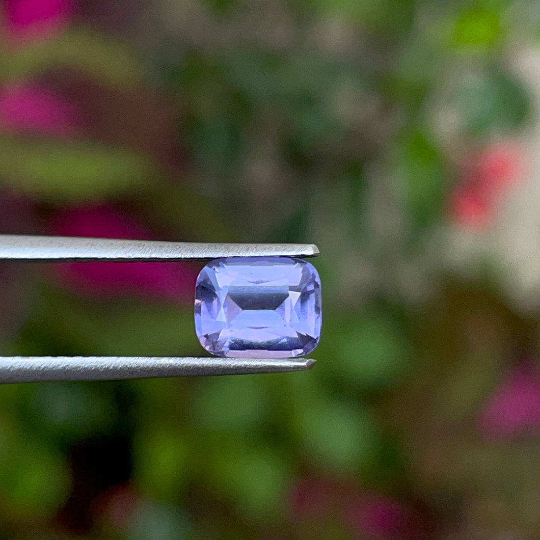 Natural Purple Spinel 1.13ct Cushion Sri Lanka Gem for Fine Jewelry Gifts