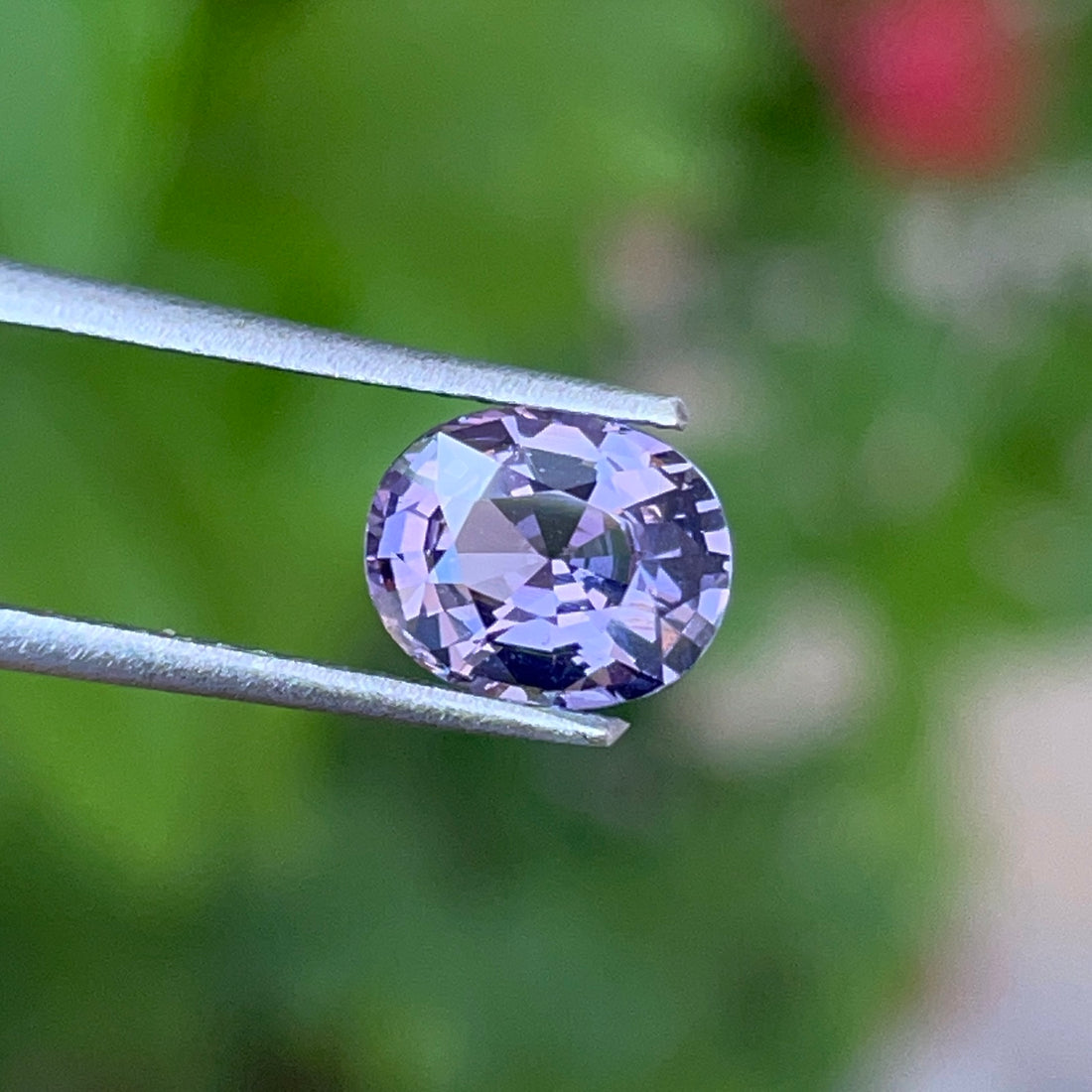 Natural Oval Purple Spinel 1.19ct Sri Lanka Gem for Jewelry Gifts