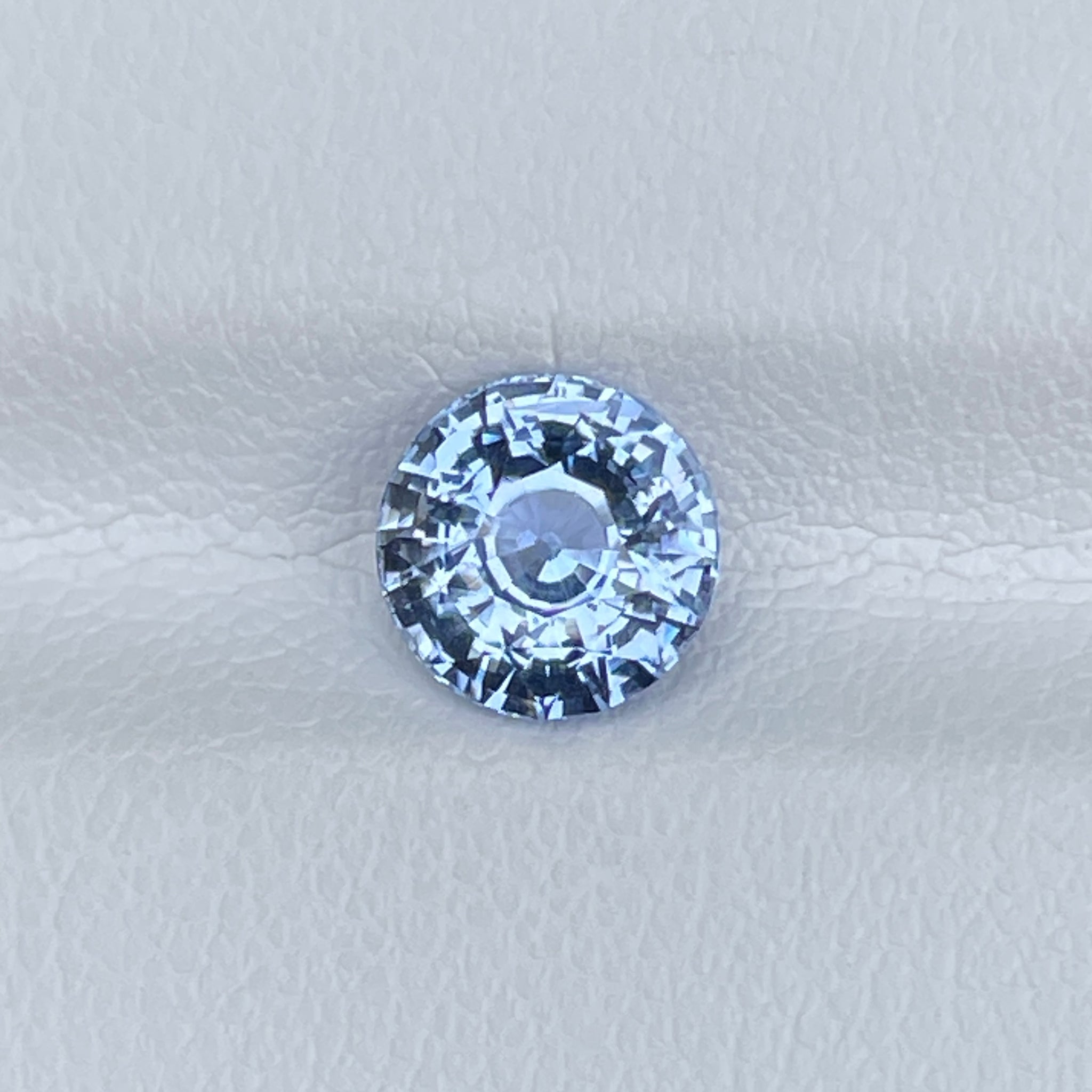 Natural Certified Unheated Blue Sapphire 2.27ct Round Cut Gemstone • Luxury Gift