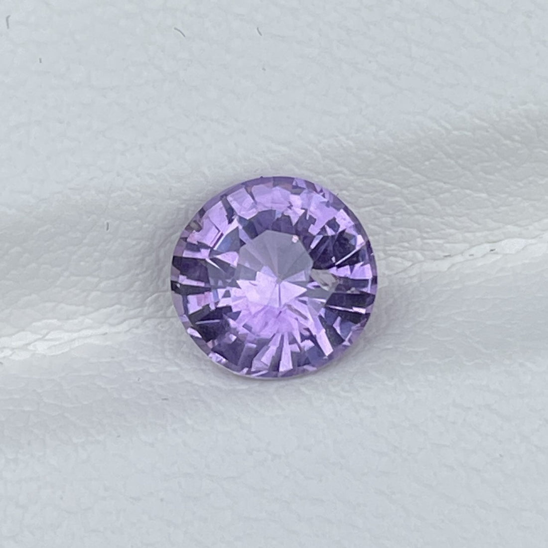 Natural Unheated Lavender Sapphire 1.95 Cts Round Cut Sri Lanka Loose Gemstones