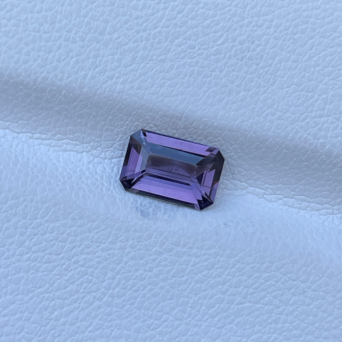 Natural Purple Spinel 1.41ct Emerald Cut Sri Lanka Gem Perfect for Custom Rings