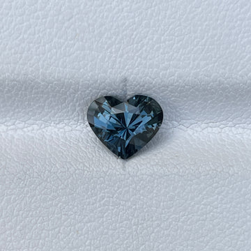 Natural Blue Sri Lanka Spinel Heart Cut 1.42ct Fine Quality Loose Gem Stone
