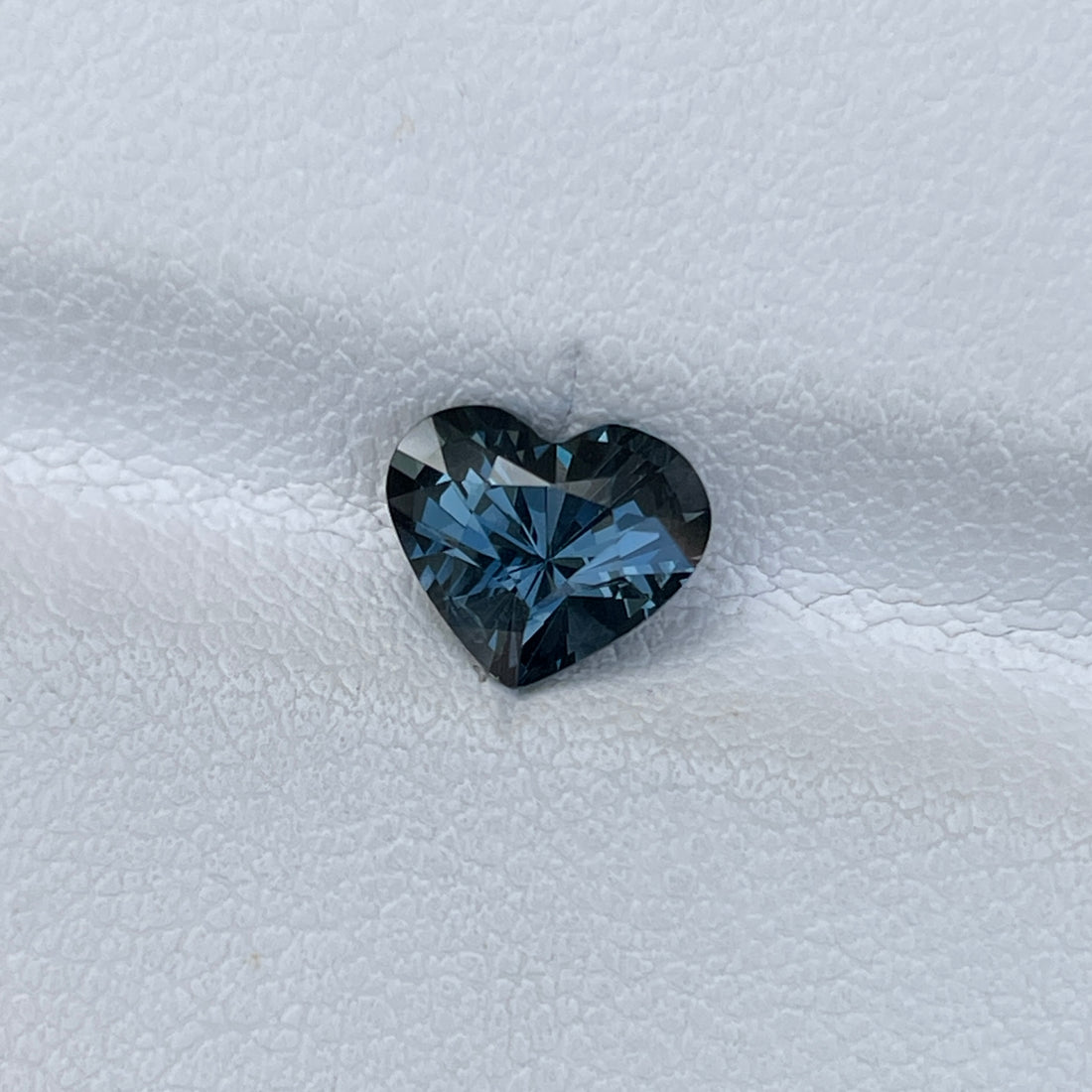 Natural Blue Sri Lanka Spinel Heart Cut 1.42ct Fine Quality Loose Gem Stone