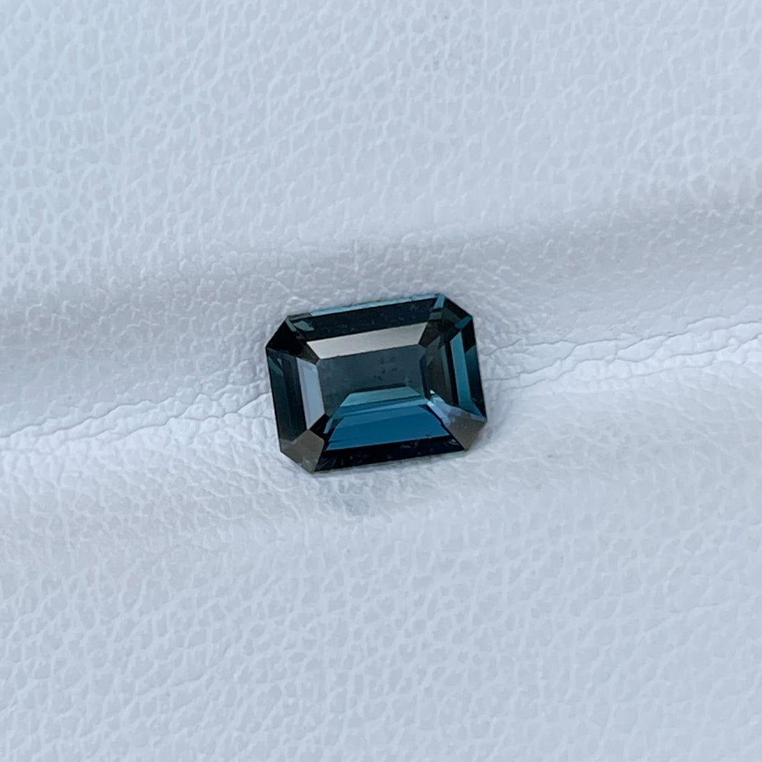 Natural Emerald Blue Spinel Sri Lanka 1.19ct Emerald Cut