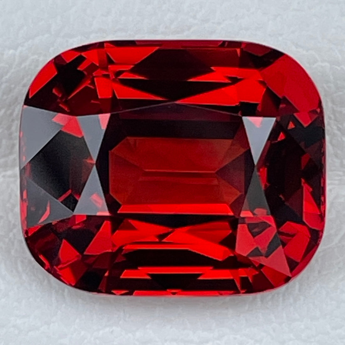 CERTIFIED Natural Orange Spessartine Garnet 10.05 Cts Cushion Cut Loose Gemstone