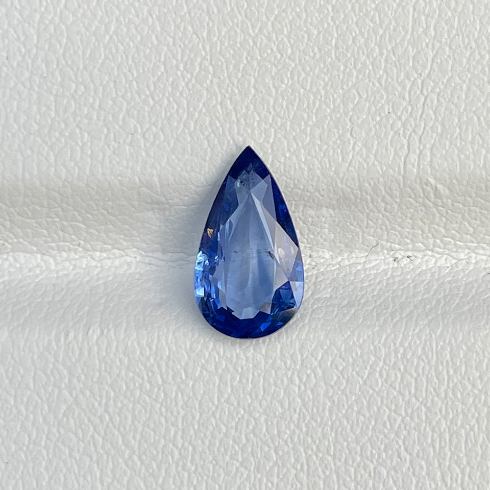Natural Blue Sapphire 1.80 Cts Pear Cut Loose Gemstone