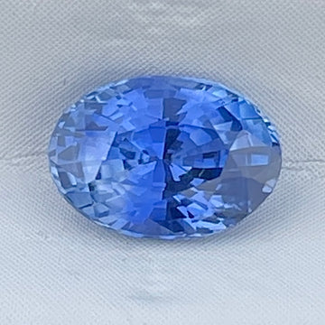 CERTIFIED Unheated Natural Ceylon Blue Sapphire 1.02 Ct Oval Loose Gemstone
