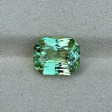 4.29 Cts Natural Green Radiant Tsavorite – Stunning Ring Center Gemstone