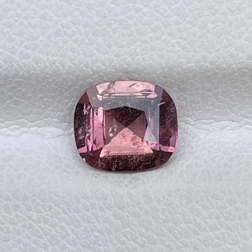 7mm Natural Padparadscha Sapphire 1.68 Cts Cushion Gemstone Jewelry Ring