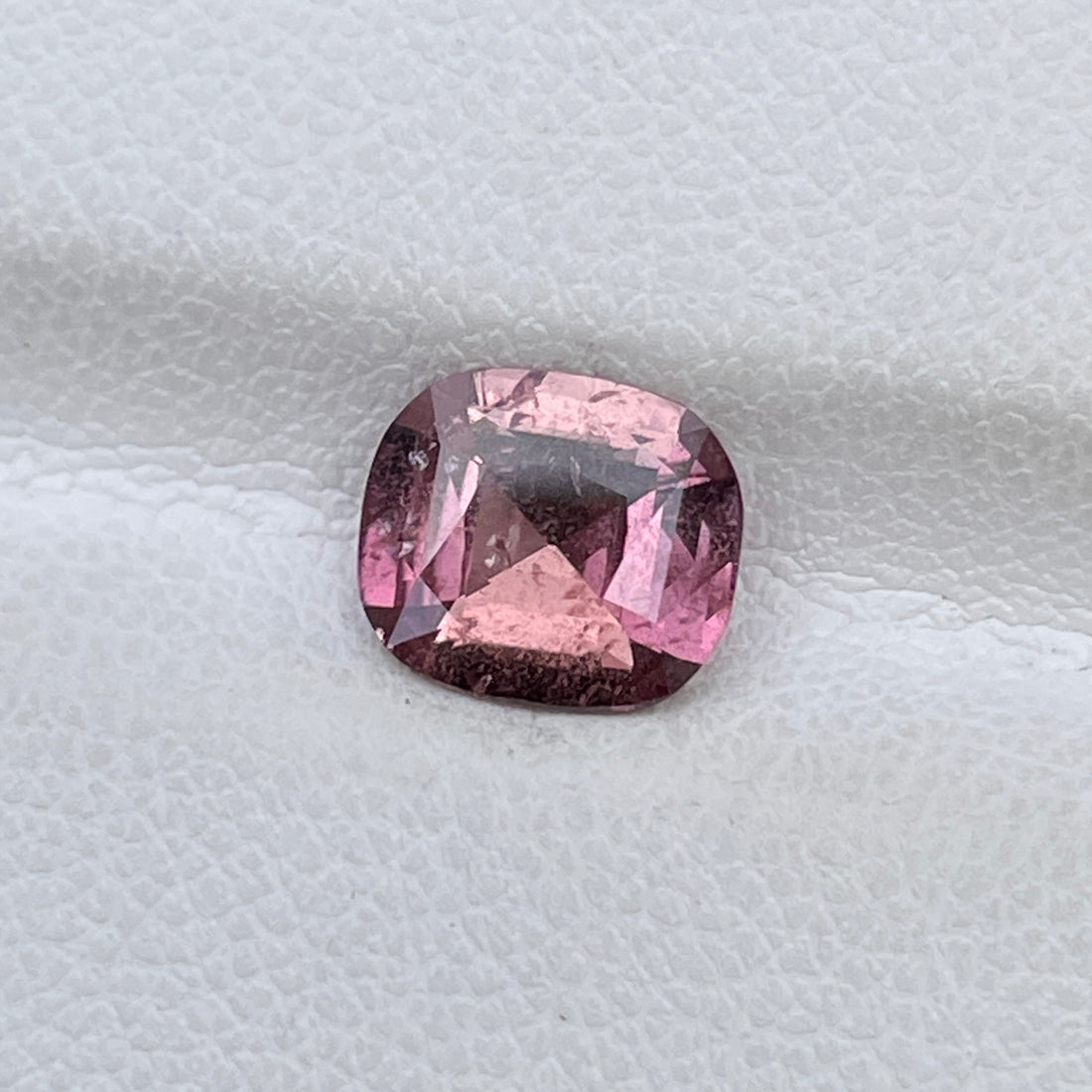 7mm Natural Padparadscha Sapphire 1.68 Cts Cushion Gemstone Jewelry Ring