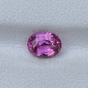 Natural Pink Sapphire 1.57 Cts Oval Cut Loose Gemstone