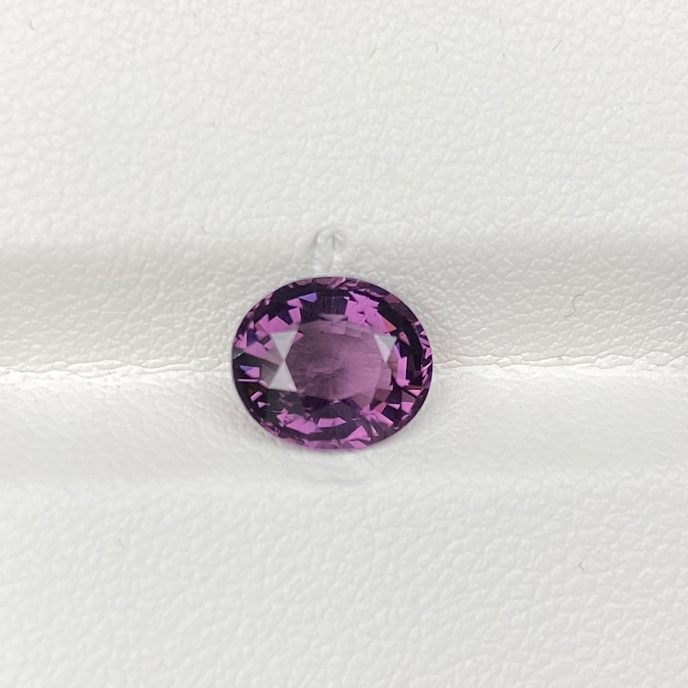 Natural Purple Spinel 2.12 Cts Madagascar Oval Loose Gemstone