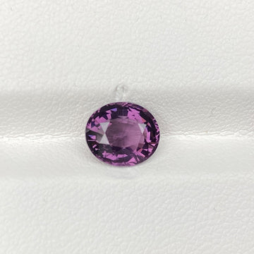 Natural Purple Spinel 2.12 Cts Madagascar Oval Loose Gemstone