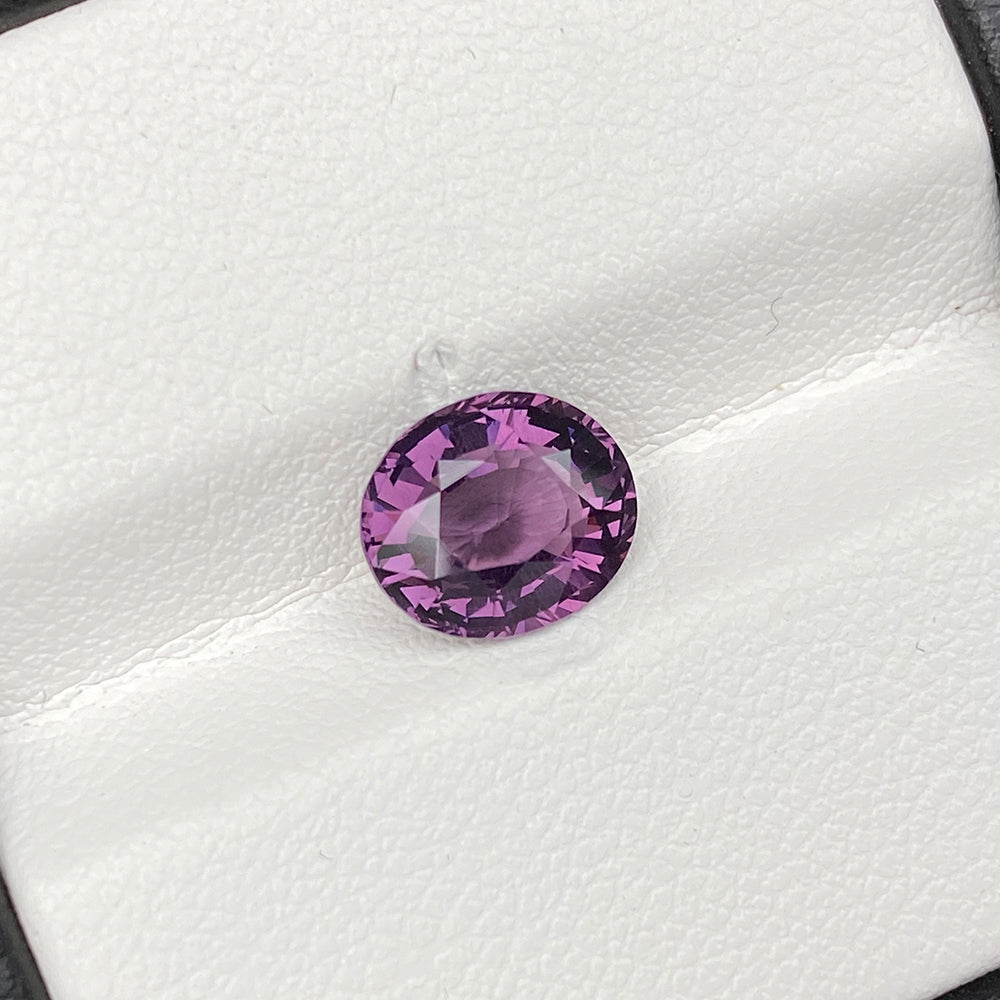 Natural Purple Spinel 2.12 Cts Madagascar Oval Loose Gemstone