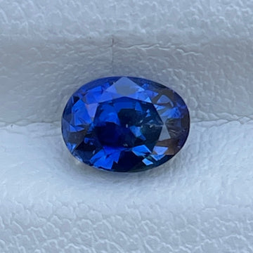 Natural Unheated 1.19 Cts Blue Sapphire Oval Loose Gemstone Jewelry Gift