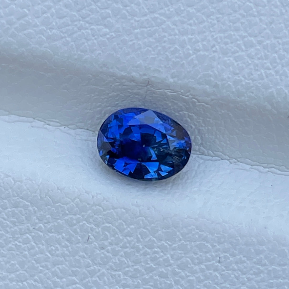 Natural Unheated 1.19 Cts Blue Sapphire Oval Loose Gemstone Jewelry Gift