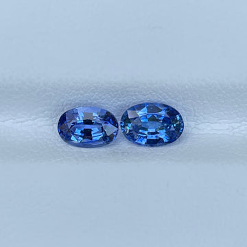Natural Blue Sapphire 1.80ct Oval Cut Gemstone for Fine Jewelry Gift