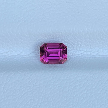 Natural Pink Tourmaline 0.65 Cts Emerald Loose Gemstone