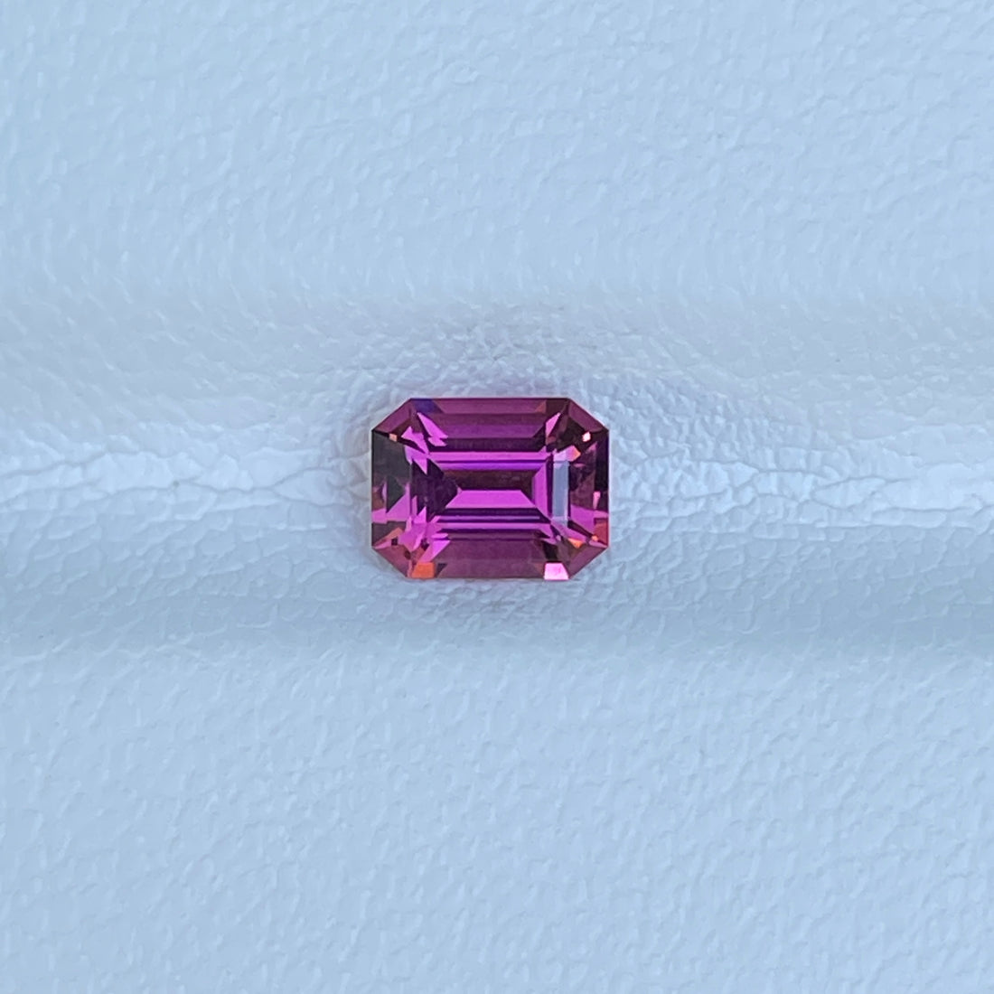 Natural Pink Tourmaline 0.65 Cts Emerald Loose Gemstone