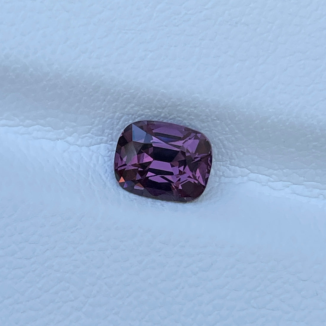 Natural Untreated Purplish Pink Spinel 1.20Cts Cushion Cut Loose Gemstone