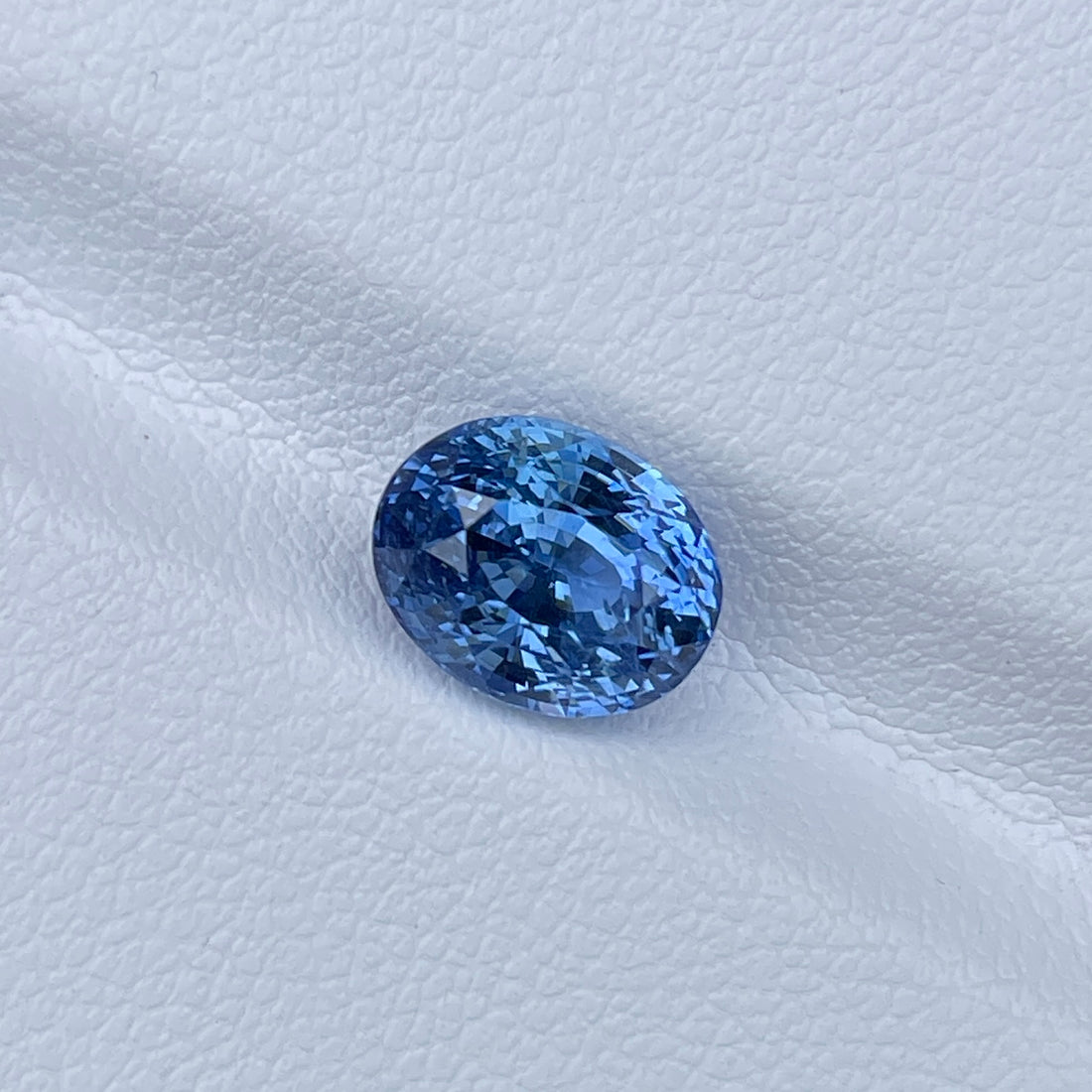Natural Unheated Blue Sapphire 3.50 Cts Oval Cut  Loose Gemstone Engagement Gift